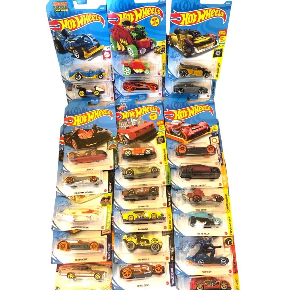 23 New in Package Hot Wheels